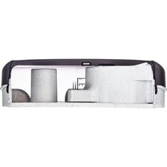 R4000TBK Classic Twin 9" Jumbo Bath Tissue Dispenser, 3.25" core, Black Pearl  - Black