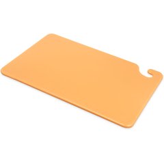 CB121812BR Cut-N-Carry Cutting Board 12" x 18" x 0.5" - Brown