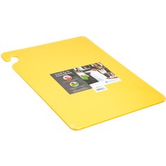 CB152012YL Cut-N-Carry Cutting Board 15" x 20" x 0.5" - Yellow