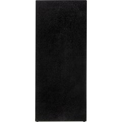 L2204 Lid and Straw Tower 5- Slot 32.5" x 7.25" x 15" - Black  - Black