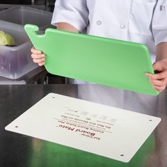 CBM1318 Saf-T-Grip Cutting Board Mate 13" x 18" - White