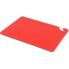 CB152012RD Cut-N-Carry Cutting Board 15" x 20" x 0.5" - Red