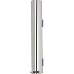 L3400 Wall-Mount Lid Dispenser - 12-24 oz. - Single Lid  - Stainless Steel