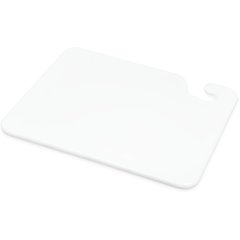 CB101212WH Cut-N-Carry Cutting Board 12" x 12" x 0.5" - White