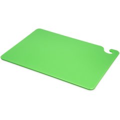 CB152012GN Cut-N-Carry Cutting Board 15" x 20" x 0.5" - Green