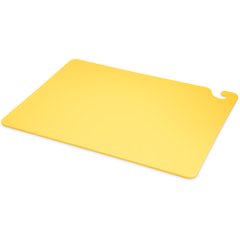 CB182412YL Cut-N-Carry Cutting Board 18" x 24" x 0.5" - Yellow