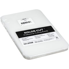 CB6912WH Kolor Cut® Cutting Board 6" x 9" x 0.5" - White