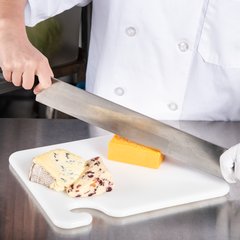 CB101212WH Cut-N-Carry Cutting Board 12" x 12" x 0.5" - White