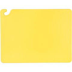 CB182412YL Cut-N-Carry Cutting Board 18" x 24" x 0.5" - Yellow