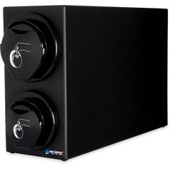 L2912BK EZ-Fit® Lid Dispenser L2200C and L2400C Trim Rings Cabinet, 1 each - Black  - Black