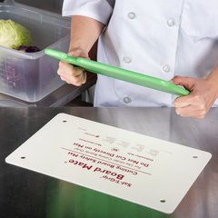 CBM1016 Saf-T-Grip Cutting Board Mate 10" x 16" - White