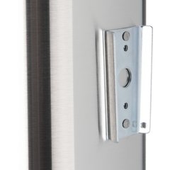 L3200 Wall-Mount Lid Dispenser - 6-10 oz. - Single Lid  - Stainless Steel