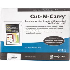 CB1520QS Cut-N-Carry Cutting Board 15" x 20" x 0.5"