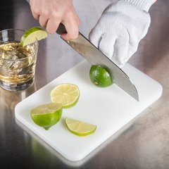 CB6912WH Kolor Cut® Cutting Board 6" x 9" x 0.5" - White