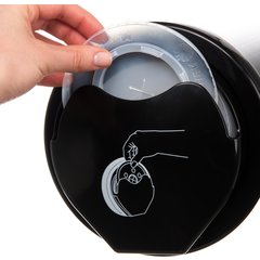 L2400C EZ-Fit Lid Dispenser - In-counter - Large  - Black