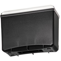 ST250 Junior Bulk Straw Dispenser 250 Count  5" x 10.5" x 8.75"- Black - Black