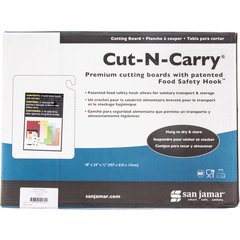 CB1824KC Cut-N-Carry Cutting Board 18" x 24" x 0.5"