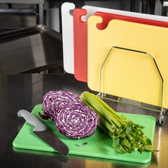 CB1218QS Cut-N-Carry Cutting Board 12" x 18" x 0.5"