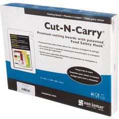CB1520QS Cut-N-Carry Cutting Board 15" x 20" x 0.5"