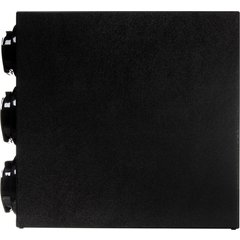 L2923BK EZ-Fit® Lid Dispenser L2200C (1) and L2400C (2) Trim Rings Cabinet - Black  - Black