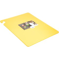 CB182412YL Cut-N-Carry Cutting Board 18" x 24" x 0.5" - Yellow