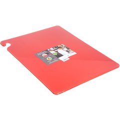 CB182412RD Cut-N-Carry Cutting Board 18" x 24" x 0.5" - Red