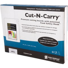 CB1824KC Cut-N-Carry Cutting Board 18" x 24" x 0.5"