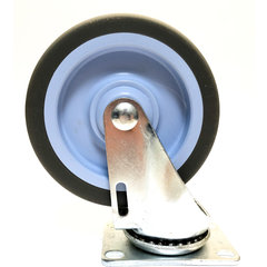 IT410CS00 CASTER 5" SWIVEL NON-MARK GRAY