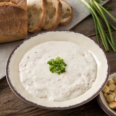 5400353 Mingle™ Melamine Rimmed Soup Bowl 28.5 oz - Sweet Cream