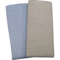 54241822NH002 Chambray Solid Napkin 18" x 22" - Blue