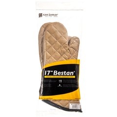 811TG17 Bestan® Oven Mitt - 17 Inch  - Tan