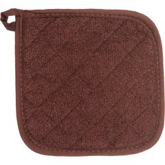 802TPH POTHOLDER 8 IN BROWN TERRY
