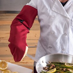 KT0124K Cool Touch Flame - Puppet Mitt - 24 Inch  - Maroon