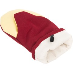 KT0112K Cool Touch Flame - Puppet Mitt 13" - Maroon