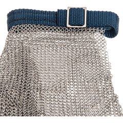 MGA515L Stainless Steel Mesh-Cut Resistant Glove - Large  - Silver
