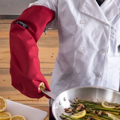 KT0224 Cool Touch Flame - Conventional Mitt - 24 Inch  - Maroon