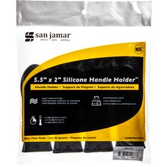 806SHH-BK Silicone Handle Holder - Black  - Black