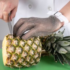 MGA515S Stainless Steel Mesh-Cut Resistant Glove - Small  - Silver