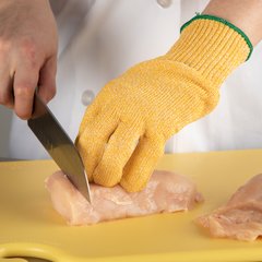 SG10-Y-M Cut-Resistant Glove w/ Spectra® - Yellow - Medium 1