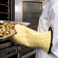 KM17 Oven Mitt with Kevlar® 17" - Yellow