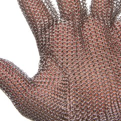 MGA515S Stainless Steel Mesh-Cut Resistant Glove - Small  - Silver