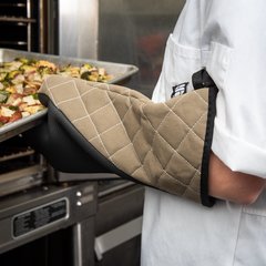 810CM17 BESTGRIP CONVENTIONAL OVEN MITT 17  - Tan