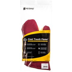 KT0215 Cool Touch Flame - Conventional Mitt - 15 Inch  - Maroon