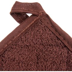 802TPH POTHOLDER 8 IN BROWN TERRY