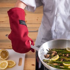 KT0215 Cool Touch Flame - Conventional Mitt - 15 Inch  - Maroon