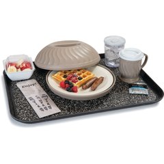 DXCTCAD1041 Cutlery Caddy with 16" x 16" (600/cs) - Woodgrain