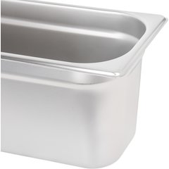 60700HL6 DuraPan™ Light Gauge Stainless Steel Steam Table Long Hotel Pan Long 1/2 Size, 6" Deep