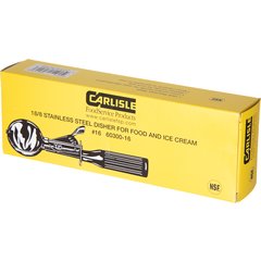 60300-16 Stainless Steel Disher Scoop #16 Size 2.75 oz - Blue