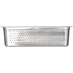 607006P DuraPan™ Light Gauge Stainless Steel Perforated Steam Table Hotel Pan Full-Size, 6" Deep