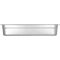 60700HL4 DuraPan™ Light Gauge Stainless Steel Steam Table Long Hotel Pan Long 1/2 Size, 4" Deep